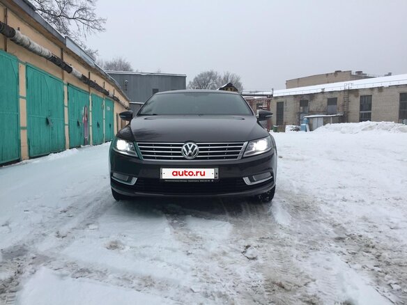 2014 Volkswagen Passat CC I Рестайлинг, коричневый, 1890000 рублей - вид 2