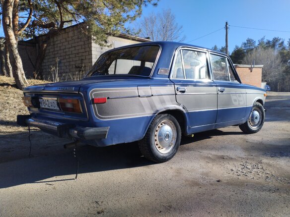 1983 Lada (ВАЗ) 2106, голубой - вид 3