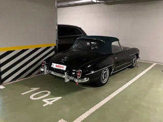 1960 Mercedes-Benz 190 SL R121, чёрный, 19900000 рублей, вид 3