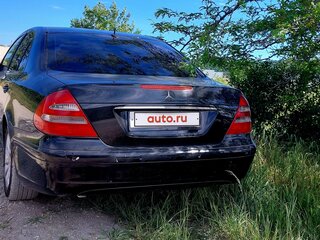 2003 Mercedes-Benz E-Класс 200 III (W211, S211), чёрный, 770000 рублей, вид 2