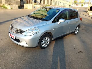 2009 Nissan Tiida I, серебристый, 1000000 рублей, вид 1
