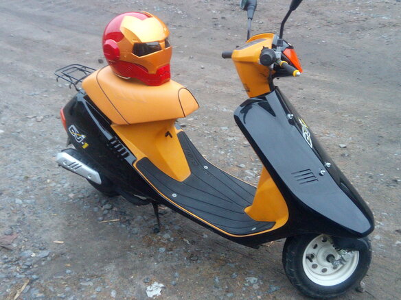 1984 Honda Dj-1R, жёлтый, 100000 рублей - вид 3