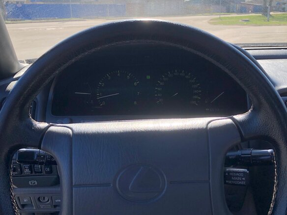 1992 Lexus LS 400 I, зелёный, 350000 рублей - вид 5