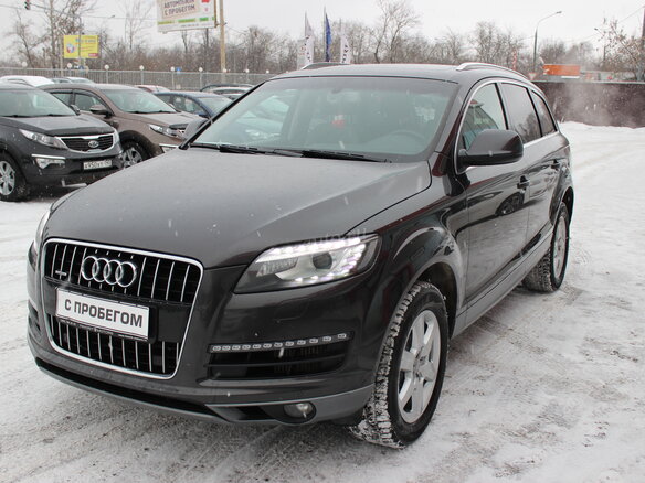 2010 Audi Q7 I (4L) Рестайлинг, чёрный - вид 1