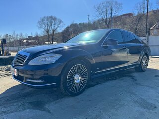 2012 Mercedes-Benz S-Класс 350 Long V (W221) Рестайлинг, синий, 1750000 рублей, вид 1