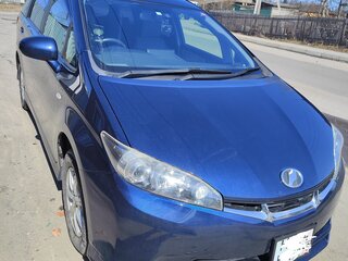 2010 Toyota Wish II, синий, 1480000 рублей, вид 2