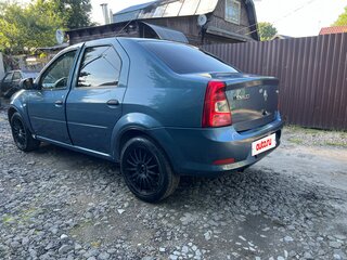 2011 Renault Logan I Рестайлинг, синий, 350000 рублей, вид 5