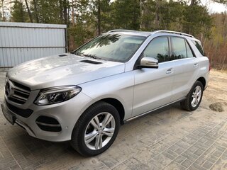 2015 Mercedes-Benz GLE 400 I (W166), серебристый, 3510000 рублей, вид 2