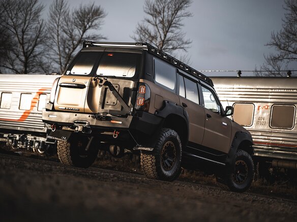 2011 Nissan Patrol V (Y61) Рестайлинг, серый, 5999995 рублей - вид 6