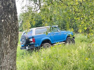 1993 Ford Bronco V, синий, 2700000 рублей, вид 5