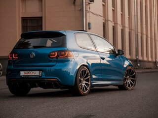 2012 Volkswagen Golf R VI, синий, 1900000 рублей, вид 5