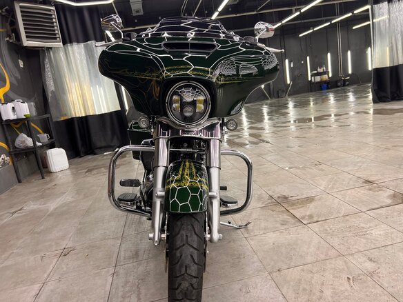 2019 Harley-Davidson Street Glide, зелёный, 2150000 рублей - вид 17