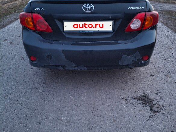 2007 Toyota Corolla X (E140, E150), чёрный, 830000 рублей - вид 5