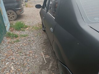2007 Renault Logan I, чёрный, 152000 рублей, вид 4