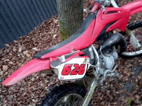 2005 Honda CR 85R, красный, 210000 рублей, вид 2