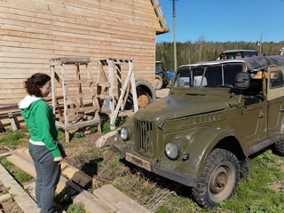 1955 ГАЗ 69А, зелёный, 110000 рублей, вид 1