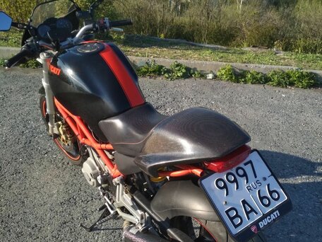 2002 Ducati Monster 620, чёрный, 290000 рублей, вид 4