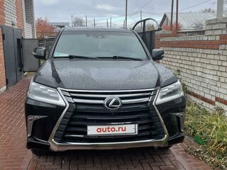 2016 Lexus LX 570 III Рестайлинг 2, чёрный, 10900000 рублей, вид 1