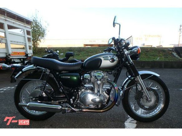 2012 Kawasaki W 800, чёрный, 650000 рублей