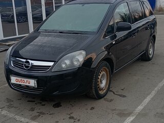 2011 Opel Zafira B Рестайлинг, чёрный, 610000 рублей, вид 1