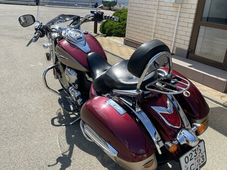 2010 Kawasaki VN1700 Vulcan, красный, 740000 рублей, вид 4