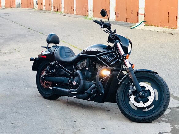 2007 Harley-Davidson V-Rod, чёрный