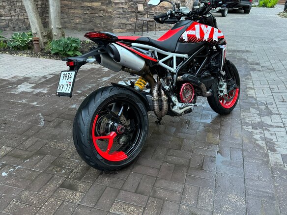 2022 Ducati Hypermotard, красный, 1430000 рублей - вид 7
