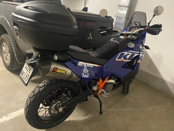 2010 KTM 990 Adventure, синий, 800000 рублей - вид 3