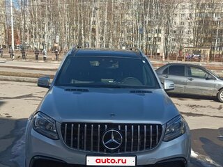 2018 Mercedes-Benz GLS 450 I (X166), серебристый, 4200000 рублей, вид 1