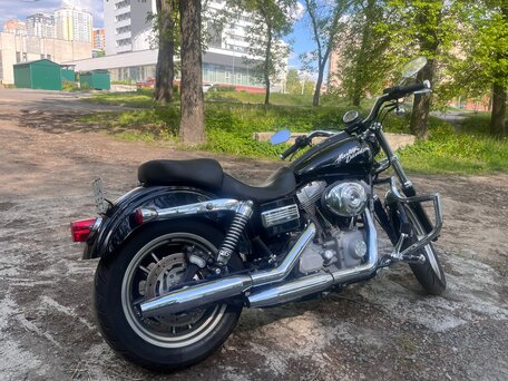 2006 Harley-Davidson Dyna Super Glide, чёрный, 700000 рублей, вид 2