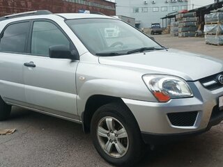 2009 Kia Sportage II Рестайлинг, серебристый, 800000 рублей, вид 2