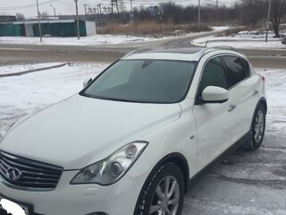 2009 Infiniti EX35 I (J50), белый, 1150000 рублей, вид 1