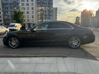 2018 Mercedes-Benz S-Класс 350 d Long VI (W222, C217) Рестайлинг, чёрный, 5600000 рублей, вид 3