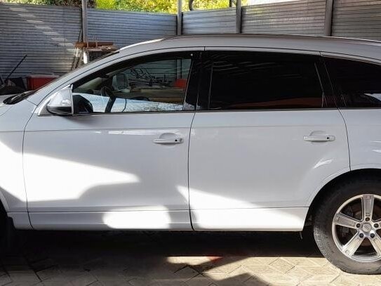 2012 Audi Q7 I (4L) Рестайлинг, белый - вид 2