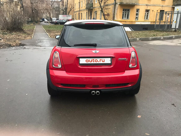 2005 Mini Hatch Cooper S I (R50), красный - вид 5