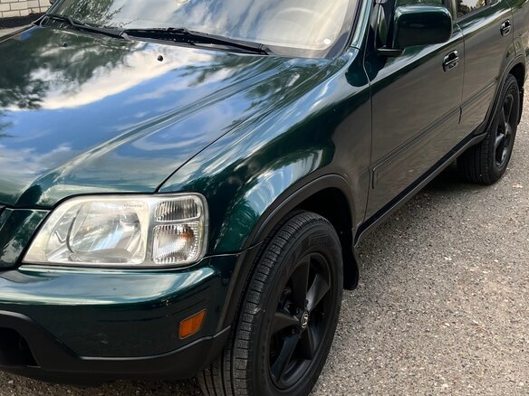 2000 Honda CR-V I Рестайлинг, зелёный, 650000 рублей - вид 1