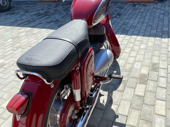 1973 Jawa 350/360, красный, 405000 рублей - вид 5