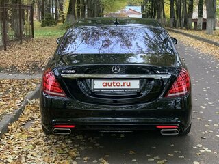 2015 Mercedes-Benz S-Класс 500 Long VI (W222, C217), чёрный, 4500000 рублей, вид 5