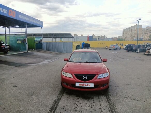 2004 Mazda 6 I (GG), красный, 550000 рублей