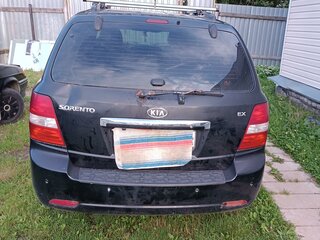 2008 Kia Sorento I Рестайлинг, чёрный, 810000 рублей, вид 3