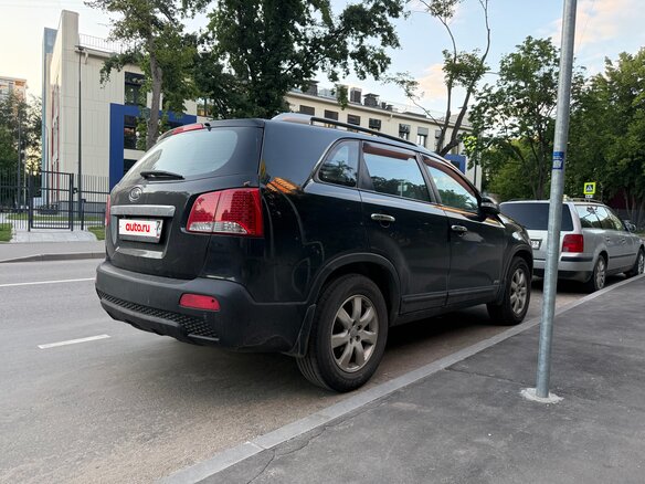 2012 Kia Sorento II, чёрный - вид 3