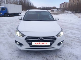 2020 Hyundai Solaris II, белый, 1599000 рублей, вид 2