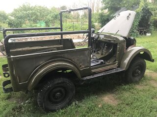 1953 ГАЗ 69, зелёный, 800000 рублей, вид 2