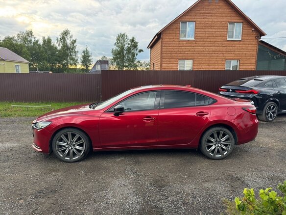2019 Mazda 6 III (GJ) Рестайлинг 2, красный, 2300000 рублей - вид 6