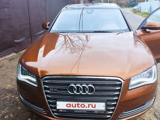 2011 Audi A8 Long III (D4), коричневый, 3500000 рублей, вид 1