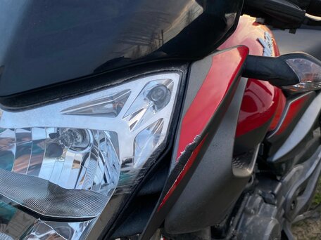 2023 Bajaj Pulsar NS 125, красный, 180000 рублей, вид 4