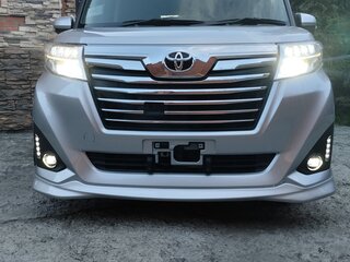 2017 Toyota Roomy I, серебристый, 1215000 рублей, вид 4