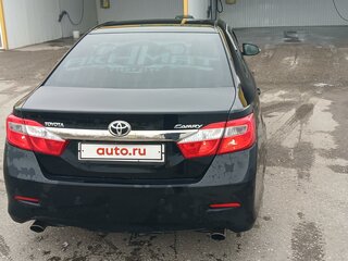 2012 Toyota Camry VII (XV50), чёрный, 1500000 рублей, вид 1