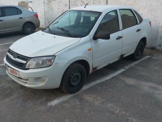 2014 Lada (ВАЗ) Granta I, белый, 220000 рублей, вид 1