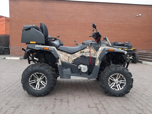 2017 Stels ATV-650 Guepard Trophy, коричневый - вид 4